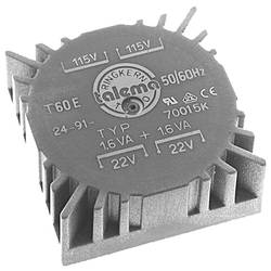 Talema 70010K transformátor do DPS 2 x 115 V 2 x 7 V 3.2 VA 229 mA