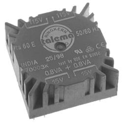 Talema 70000K transformátor do DPS 2 x 115 V 2 x 7 V 1.6 VA 114 mA