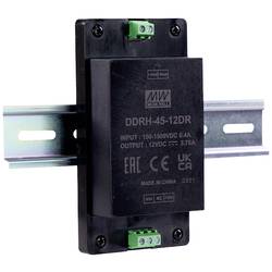 MEAN WELL DDRH-45-15DR DC/DC měnič napětí na DIN lištu 15 V/DC Počet výstupů:1 x Obsah 1 ks