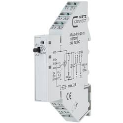 Spojovací modul 24, 24 V/AC, V/DC (max) 2 přepínací kontakty Metz Connect 11070713 1 ks