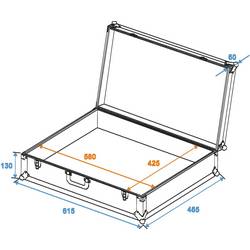 Roadinger UK-Case FOAM 30126217 case (kufr) (d x š x v) 465 x 615 x 190 mm