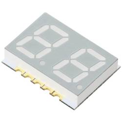 TRU COMPONENTS SMD LED červená 9 mcd 2-místný displej