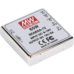 MEAN WELL SKA60B-05 DC/DC měnič napětí 60 W Počet výstupů: 1 x Obsah 1 ks