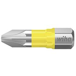 Wiha 41590 křížový bit Pohon (šroubovák): 1/4 (6,3 mm) Typ zakončení: křížový PZ PZ 3 25 mm