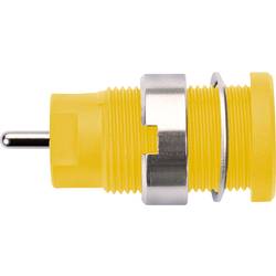 Schützinger DI SEB 8632 Ni / GE bezpečnostní vestavná zásuvka 4 mm Ø pin: 1.9 mm žlutá 1 ks Piece
