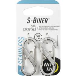 NITE Ize NI-SB1-2PK-11 karabina 39.6 mm x 14.2 mm 2 ks