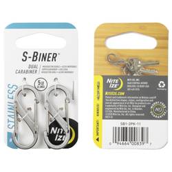 NITE Ize NI-SB1-2PK-11 karabina 39.6 mm x 14.2 mm 2 ks