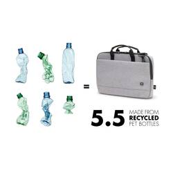 Dicota brašna na notebooky Slim Eco MOTION Max. velikost: 39,6 cm (15,6) světle šedá