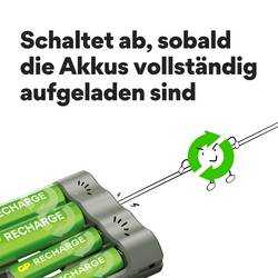 GP nabíječka akupacků NiMH AAA, AA