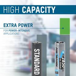 Ansmann Digital HR06 akumulátor AA, Ni-MH, 2650 mAh, 1.2 V, 2 ks