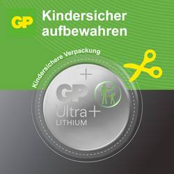GP knoflíkový článek CR 2450 3 V 2 ks 540 mAh Li-MnO2 GP Ultra Plus Batterie Lithium Lithium Knopfzelle CR2450 2 Stück