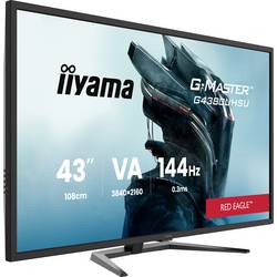 Iiyama G-MASTER herní monitor 108 cm (42.5 palec)3840 x 2160 Pixel, 16:9, 0.3 ms, VA LED