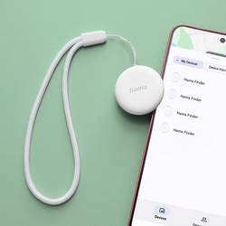 Hama Schlüsselfinder, für Android Mein Gerät finden-App, Bluetooth, Weiß vyhledávač klíčů bílá