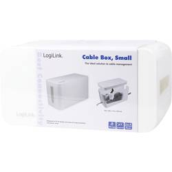 LogiLink LogiLink - Kabelmanagement-Box - weiß KAB0061 krabice na kabely 115 x 235 x 120 plast bílá 1 ks