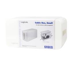 LogiLink LogiLink - Kabelmanagement-Box - weiß KAB0061 krabice na kabely 115 x 235 x 120 plast bílá 1 ks