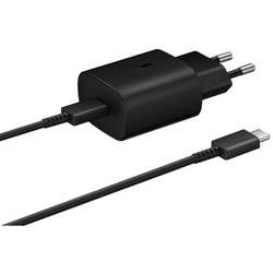 Samsung EP-TA800 USB nabíječka, Rychlonabíječka, 1x USB-C®, 25 W, Dodávka energie, Power Delivery 3.0, černá