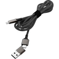 Smrter USB kabel USB 2.0 USB-C ® zástrčka, USB-C ® zástrčka 1.00 m vícebarevná SMRTER_SPEEDY_C_BK