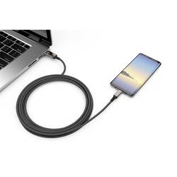 Smrter USB kabel USB 2.0 USB-C ® zástrčka, USB-C ® zástrčka 1.00 m vícebarevná SMRTER_SPEEDY_C_BK