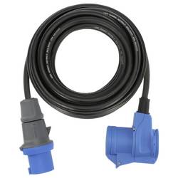 Brennenstuhl 1168650510 napájecí Kempingový prodlužovací CEE kabel, modrá, černá, 10 m