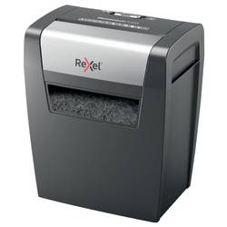 Rexel Momentum X308 skartovačka na kousky 5 x 42 mm 15 l Počet listů (max.): 8 listů Křížový řez sponky do sešívačky, kancelářské sponky