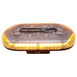 Berger & Schröter Výstražný zátaras Akku LED Mini SM865DR 12 V, 24 V napájení přes USB magnetický senzor oranžová