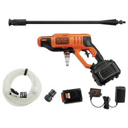 Black & Decker Akumulátorový vysokotlaký čistič 24 bar na studenou vodu