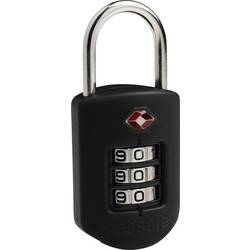 Pacsafe 10260100 visací zámek na heslo, 3.4 cm, ocel, Slitina zinku, plast