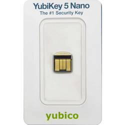 Yubico USB správce hesel YubiKey 5 Nano černá/zlatá 5060408461457
