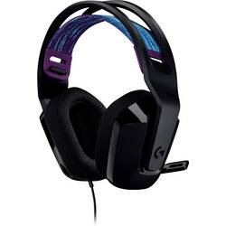 Logitech Gaming G335 Headset uzavřená (Over Ear) kabelová stereo černá Gaming