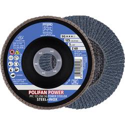 PFERD TOOLS 67786125 Z Sg Power Steelox vějířovitý brusný kotouč Průměr 125 mm Ø otvoru 22.23 mm Zrnitost 60 10 ks