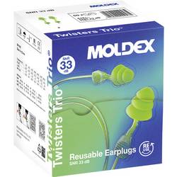 Moldex 645101 Twisters Trio Cord špunty do uší 33 dB pro opakované použití 1 ks