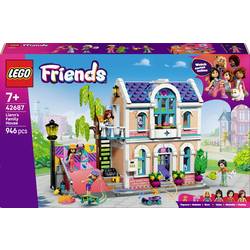 42687 LEGO® FRIENDS Lianns rodinné domy (42687); stavební hračky