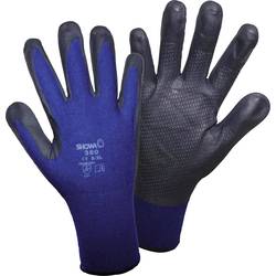 Showa 380 NBR 1163-9 nylon pracovní rukavice Velikost rukavic: 9, XL CAT II 1 pár