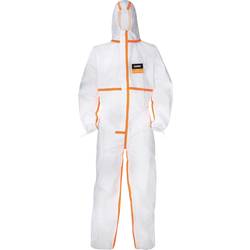 uvex 4B 9837511 jednorázový ochranný oděv vel. Oblečení: L bílá, oranžová