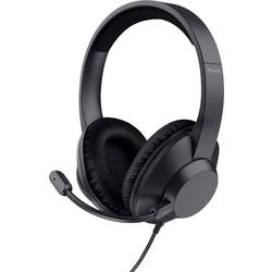 Trust Trust Ayda Max - Headset - On-Ear - kabelgebunden Audio čip pro sluchátka kabelová černá Potlačení hluku