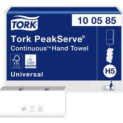 TORK 100585 PeakServe® papírové utěrky, skládané (d x š) 22.5 cm x 20.1 cm bílá 4920 ks