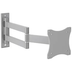 Neomounts FPMA-W830 držák na zeď pro monitor 1 Displej: (s) 25,4 cm (10) - 68,6 cm (27) stříbrná naklápěcí, nakláněcí, odnímatelný