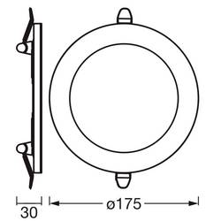 OSRAM HOMELIGHTING 4058075853935 stropní lampa, LED stropní reflektor LED bílá