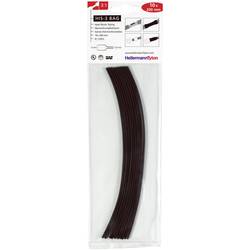 HellermannTyton 308-30312 sada smršťovacích bužírek modrá 3 mm 1 mm Poměr smrštění:3:1 10 ks
