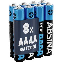 Absina minibaterie (AAAA) AAAA alkalicko-manganová 1.5 V 500 8 ks