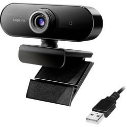 LogiLink LogiLink Pro full HD USB webcam with microphone Full HD webkamera, upínací uchycení, Mikrofon