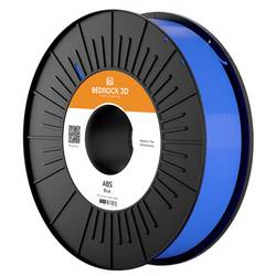 BEDROCK 3D ABS-0105b075 ABS Blue 2.85 mm 750 g vlákno pro 3D tiskárny ABS plast 2.85 mm 750 g modrá 1 ks