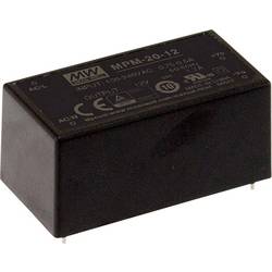MEAN WELL MPM-20-12 AC/DC zdroj do DPS 12 V/DC 1.8 A 21.6 W