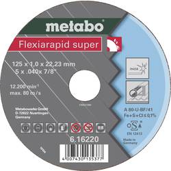 Metabo 616220000 Flexiarapid super brusný kotouč Průměr 125 mm Ø otvoru 22.23 mm 25 ks