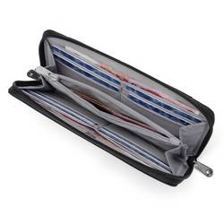 Pacsafe RFIDsafe Continental Wallet peněženka, (š x v x h) 20 x 10 x 2 cm, černá, 11075130