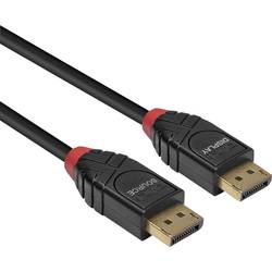 LINDY DisplayPort kabel Konektor DisplayPort, Konektor DisplayPort 7.50 m černá 41168 pozlacené kontakty Kabel DisplayPort