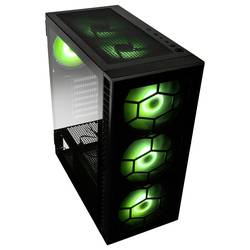 Kolink Observatory HF Plus Glass ARGB midi tower PC skříň černá