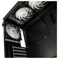 Kolink Observatory HF Plus Glass ARGB midi tower PC skříň černá