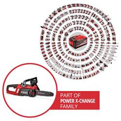 Einhell GE-LC 18/25 Li BL-Solo akumulátor Aku řetězová pila měkká rukojeť délka čepele 250 mm