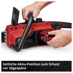 Einhell GE-LC 18/25 Li BL-Solo akumulátor Aku řetězová pila měkká rukojeť délka čepele 250 mm
